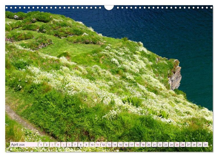 Produktbild: Cornwall im Fr&uuml;hling (Wandkalender 2026 DIN A3 quer), CALVENDO Monatskalender