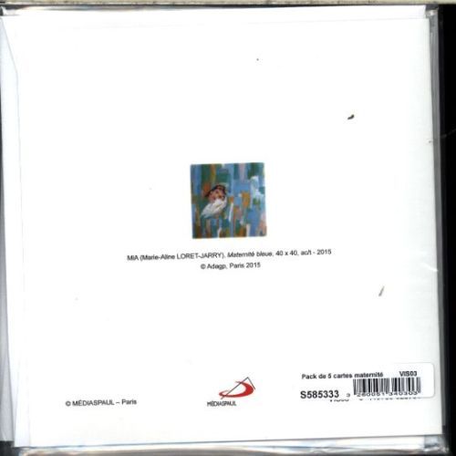 Produktbild: Maternit&eacute; bleue: pack de 5 ex.