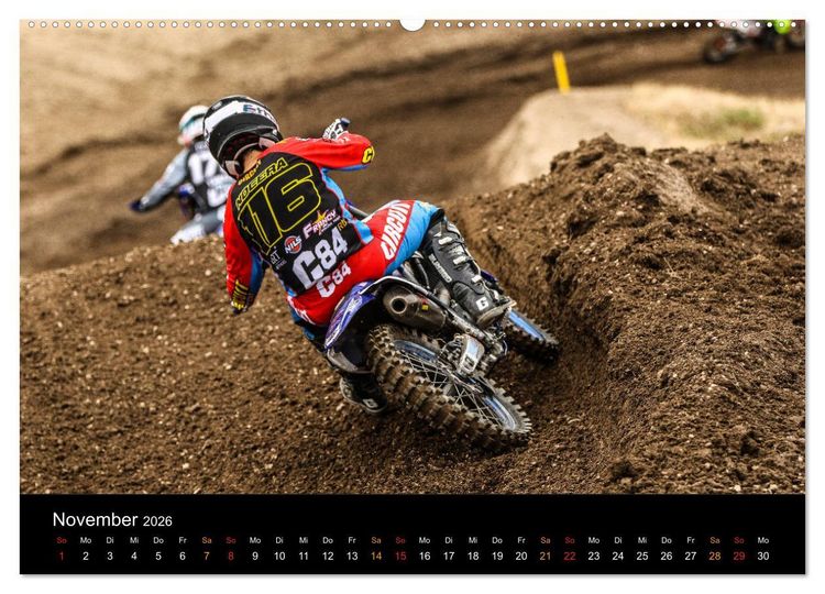 Produktbild: MOTOX 2026 (Wandkalender 2026 DIN A2 quer), CALVENDO Monatskalender