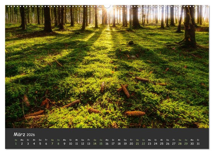 Produktbild: Ammersee bis Walchensee - Traumlandschaften im Voralpenland (Wandkalender 2026 DIN A2 quer), CALVENDO Monatskalender