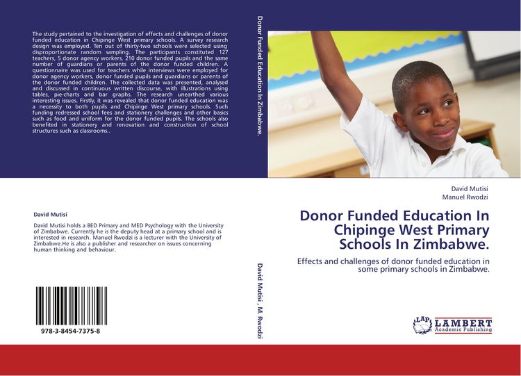 Produktbild: Donor Funded Education In Chipinge West Primary Schools In Zimbabwe.