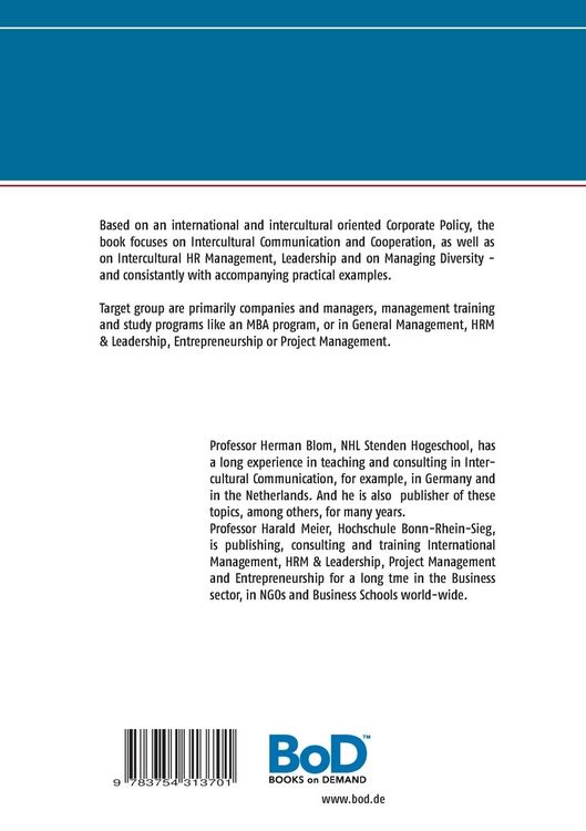 Produktbild: Intercultural Management