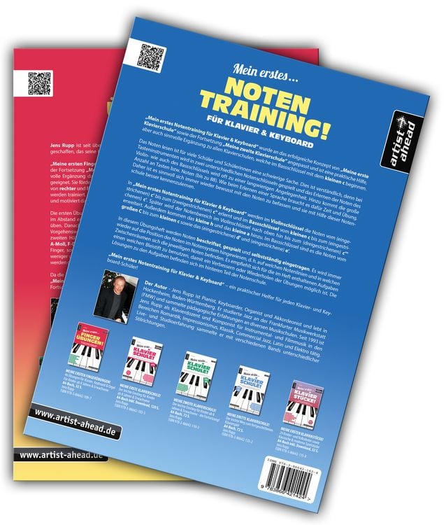 Produktbild: Meine ersten Finger&uuml;bungen + Mein erstes Notentraining im Set!