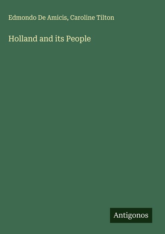 Produktbild: Holland and its People