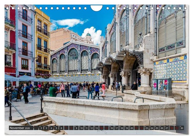 Produktbild: Valencia - Stadt am Turia (Wandkalender 2026 DIN A4 quer), CALVENDO Monatskalender