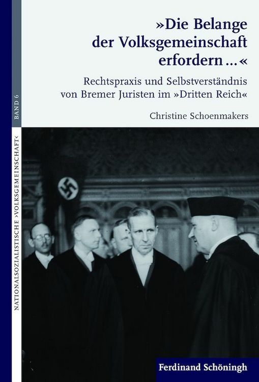 Produktbild: "Die Belange der Volksgemeinschaft erfordern..."