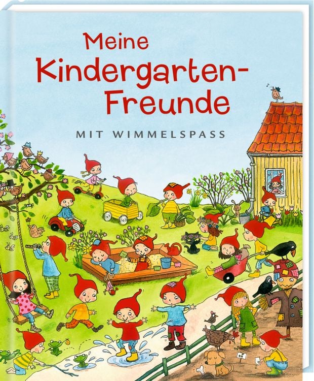 Produktbild: Coppenrath - Freundebuch: Mit Wimmelspaß - Meine Kindergarten-Freunde