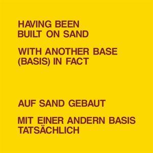 Produktbild: Having Been Built On Sand