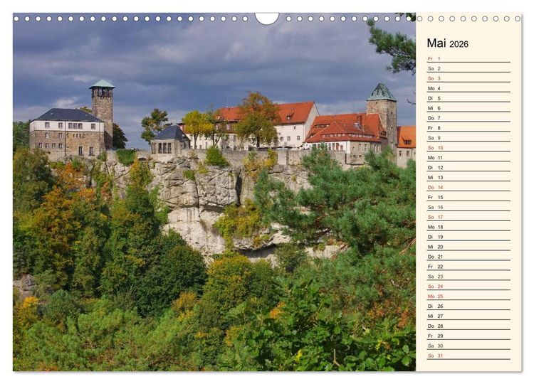 Produktbild: Elbsandsteingebirge (Wandkalender 2026 DIN A3 quer), CALVENDO Monatskalender