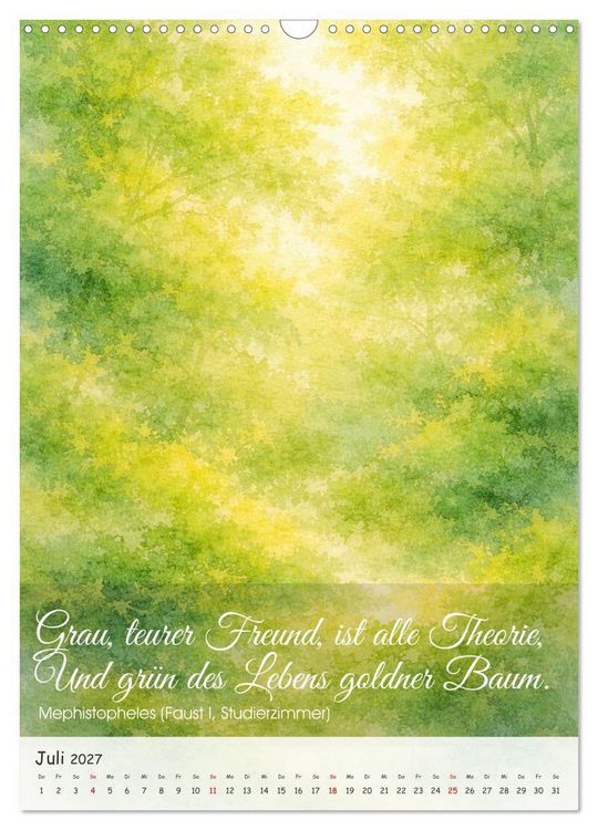 Produktbild: Vom Suchen und Werden (Wandkalender 2027 DIN A3 hoch), CALVENDO Monatskalender