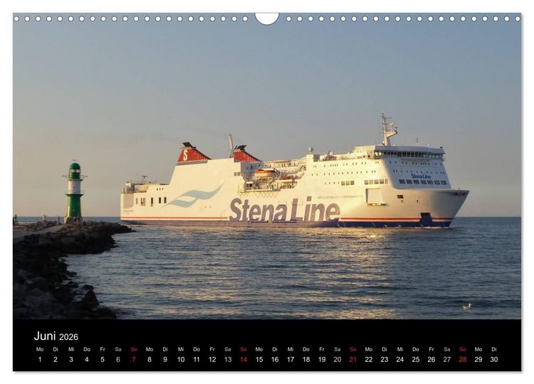 Produktbild: Ostseef&auml;hren (Wandkalender 2026 DIN A3 quer), CALVENDO Monatskalender