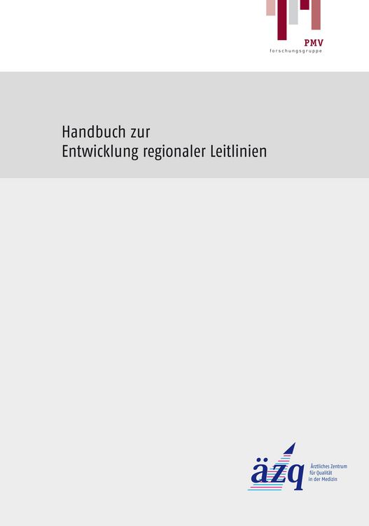 Produktbild: Handbuch zur Entwicklung regionaler Leitlinien