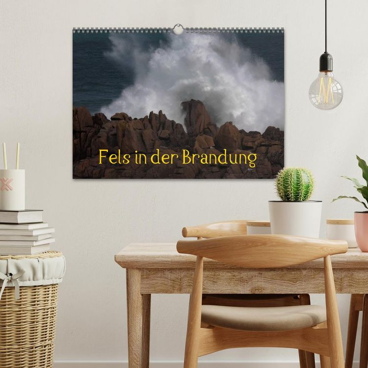 Produktbild: Fels in der Brandung (Wandkalender 2026 DIN A3 quer), CALVENDO Monatskalender