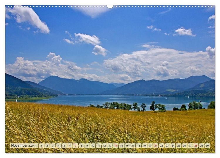 Produktbild: Kurort Bad Wiessee (Wandkalender 2027 DIN A2 quer), CALVENDO Monatskalender