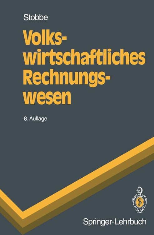 Bild vom Artikel Volkswirtschaftliches Rechnungswesen vom Autor Alfred Stobbe