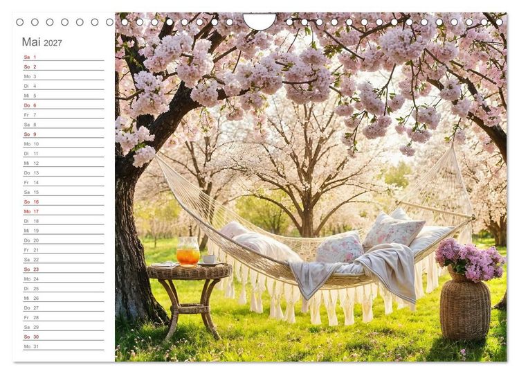 Produktbild: Zuhause im Augenblick - Lieblingspl&auml;tze zum Innehalten (Wandkalender 2027 DIN A4 quer), CALVENDO Monatskalender