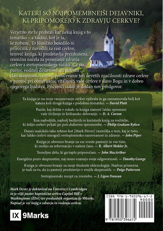Produktbild: Nine Marks Booklet / Devet zna&iquest;ilnosti zdrave cerkve