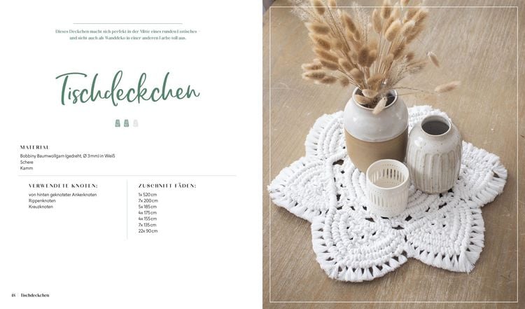 Produktbild: Makramee &ndash; Die gro&szlig;e Projektsammlung mit &uuml;ber 55 Anleitungen