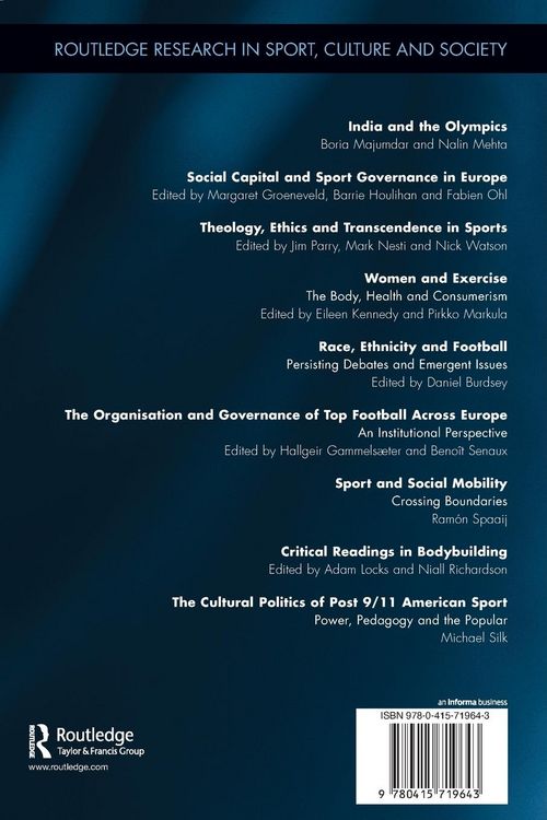 Produktbild: The Cultural Politics of Post-9/11 American Sport