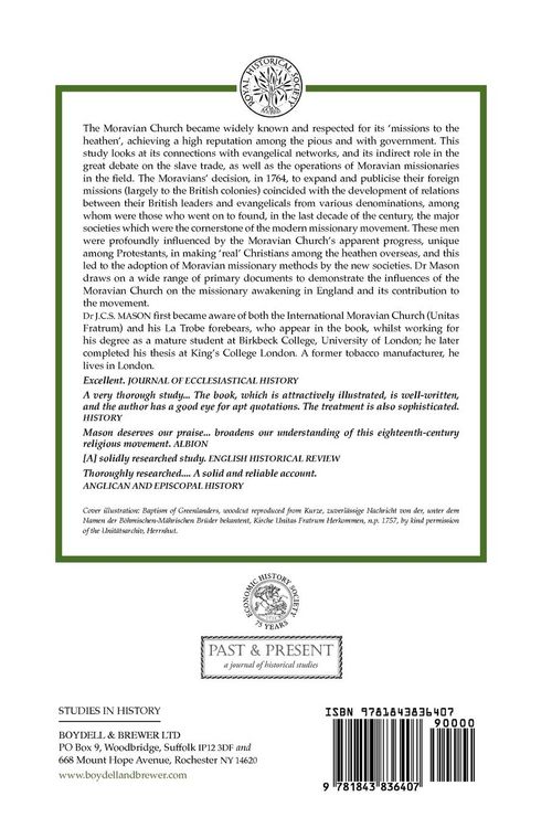 Produktbild: The Moravian Church and the Missionary Awakening in England, 1760-1800