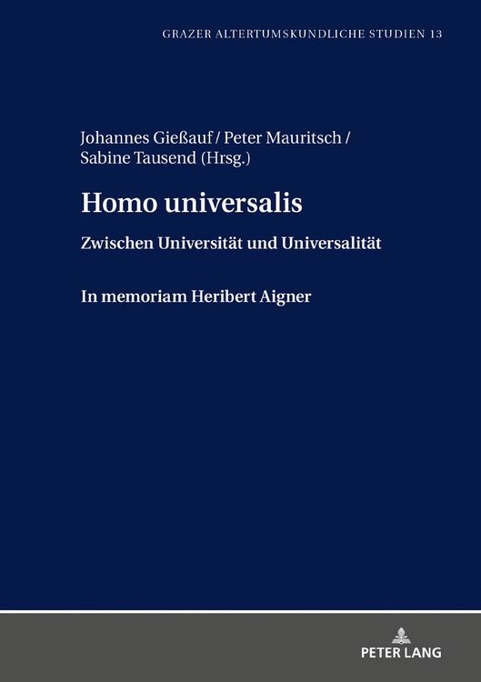 Produktbild: Homo universalis