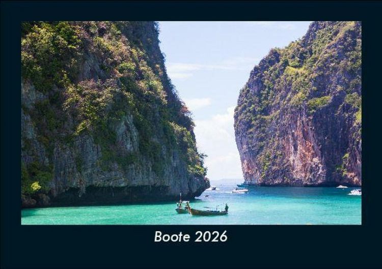 Produktbild: Boote 2026 Fotokalender DIN A5