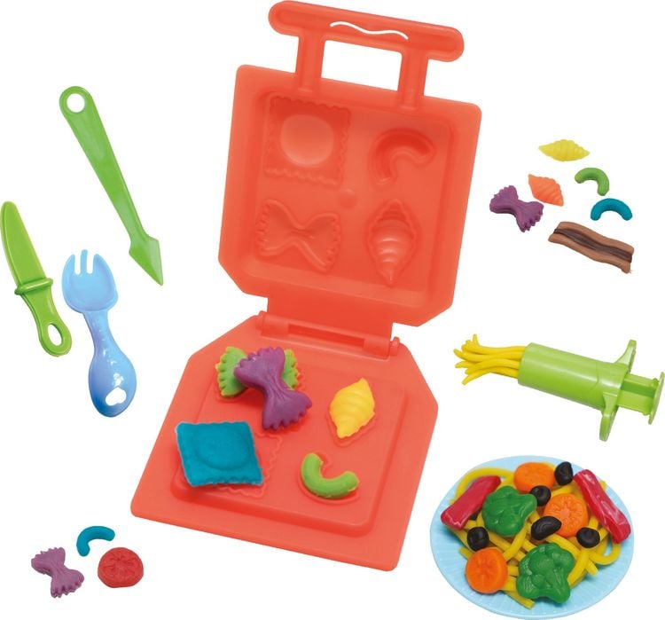 Produktbild: Creathek Knet-Set Pasta, 9 Teile