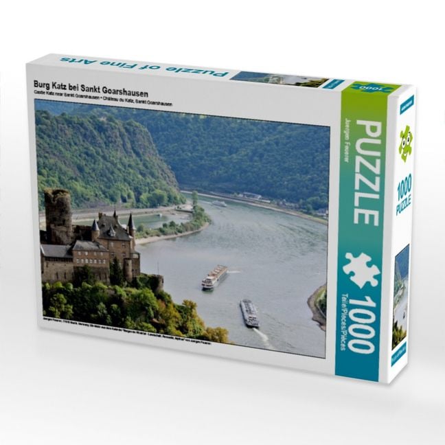 Produktbild: Burg Katz bei Sankt Goarshausen (Puzzle)