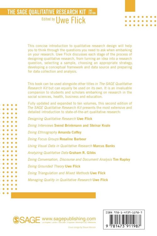 Produktbild: Designing Qualitative Research