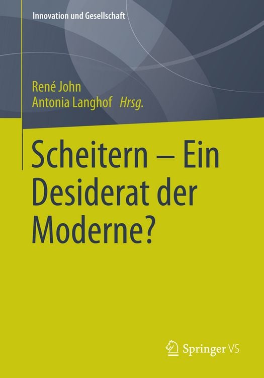 Produktbild: Scheitern - Ein Desiderat der Moderne?