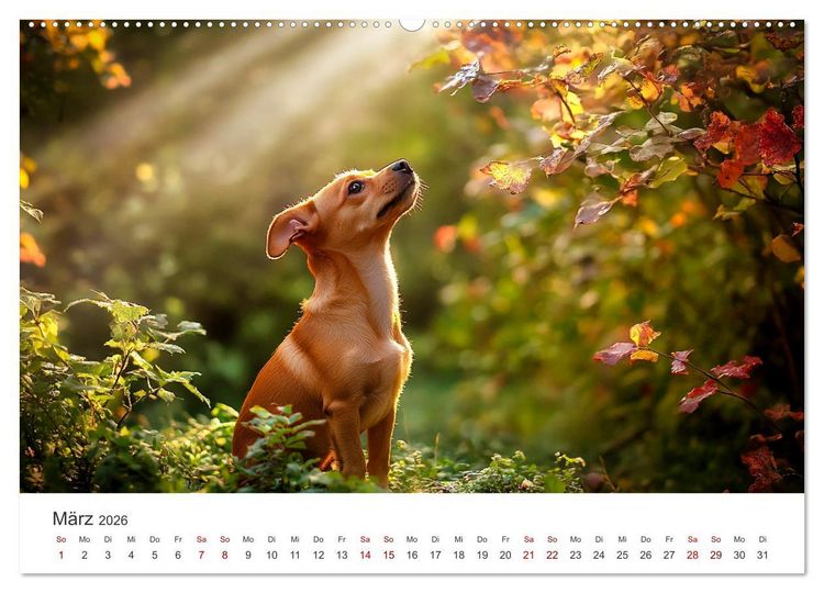 Produktbild: Wundert&uuml;te auf vier Pfoten - Mischlingshunde mit Charme (hochwertiger Premium Wandkalender 2026 DIN A2 quer), Kunstdruck in Hochglanz