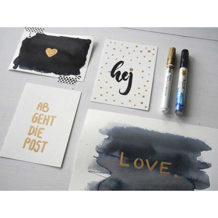 Produktbild: KREUL Acryl Metallic Marker medium silber