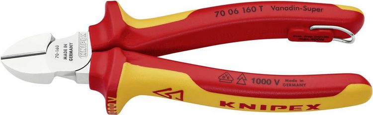 Produktbild: Knipex 70 06 160 T VDE Seitenschneider 160mm