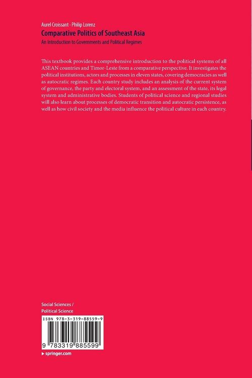 Produktbild: Comparative Politics of Southeast Asia