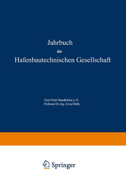 Produktbild: Jahrbuch der Hafenbautechnischen Gesellschaft
