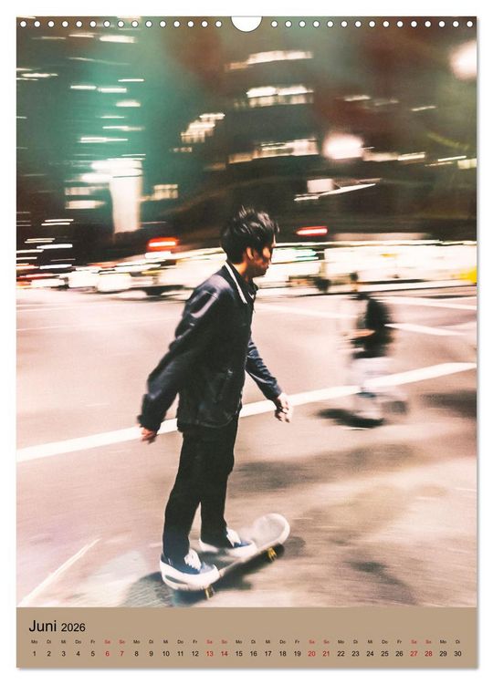 Produktbild: Skateboarding - einfach Spa&szlig; (Wandkalender 2026 DIN A3 hoch), CALVENDO Monatskalender
