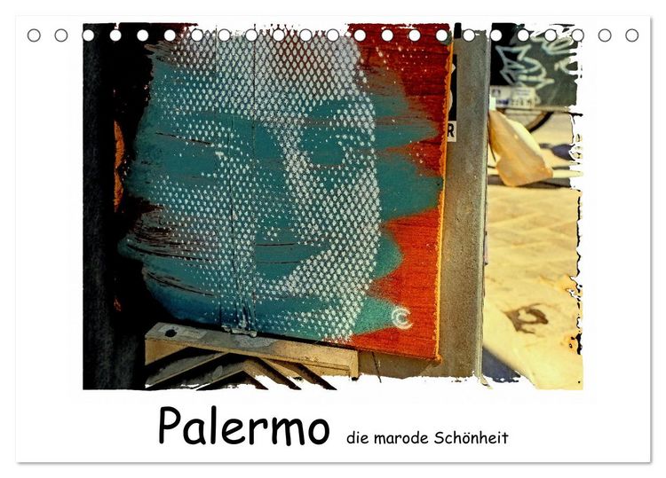 Produktbild: Palermo die marode Sch&ouml;nheit (Tischkalender 2026 DIN A5 quer), CALVENDO Monatskalender
