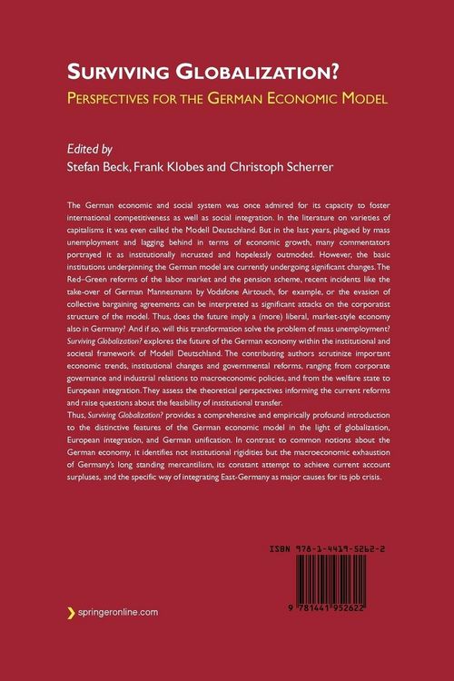 Produktbild: Surviving Globalization?