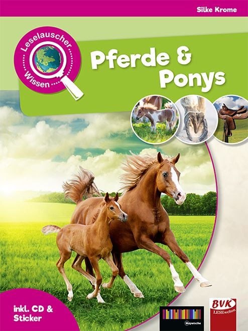 Produktbild: Leselauscher Wissen: Pferde und Ponys