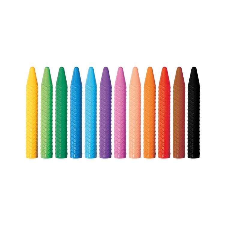 Produktbild: HAKUYOKA - Wachsmal-Buntstifte 12 Farben