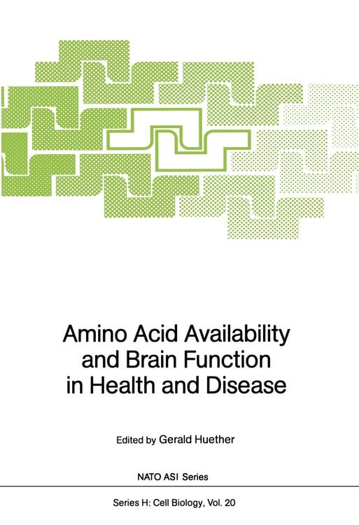 Produktbild: Amino Acid Availability and Brain Function in Health and Disease