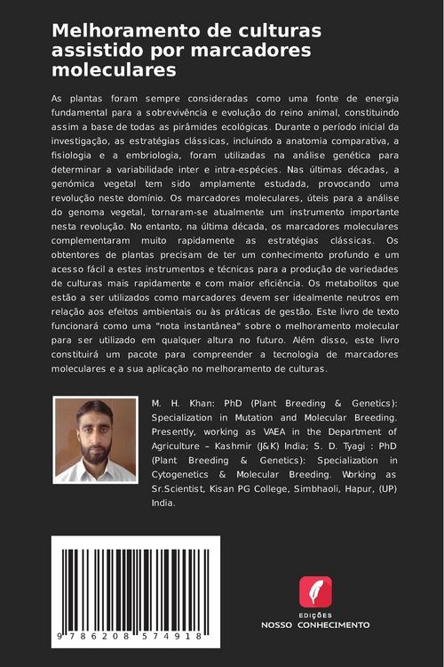 Produktbild: Melhoramento de culturas assistido por marcadores moleculares