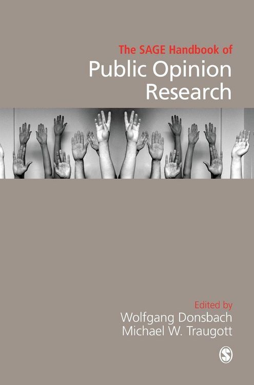 Produktbild: The SAGE Handbook of Public Opinion Research