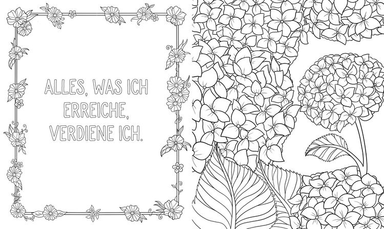 Produktbild: Flower moments &ndash; Traumhafte Bl&uuml;ten-Motive ausmalen und entspannen