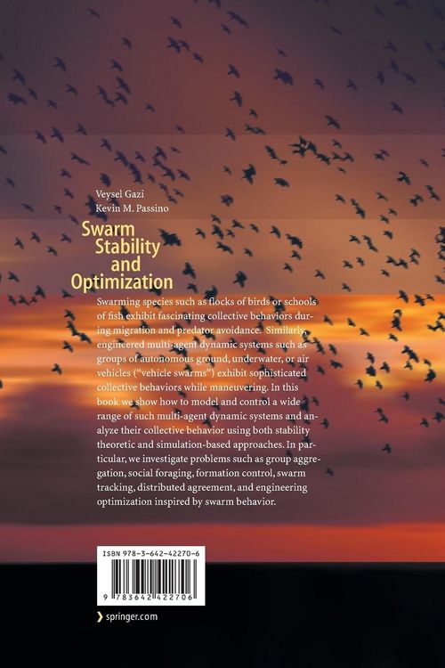 Produktbild: Swarm Stability and Optimization
