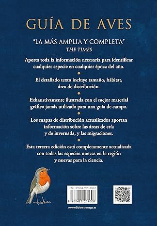 Produktbild: Gu&iacute;a de aves : Europa y la regi&oacute;n mediterr&aacute;nea