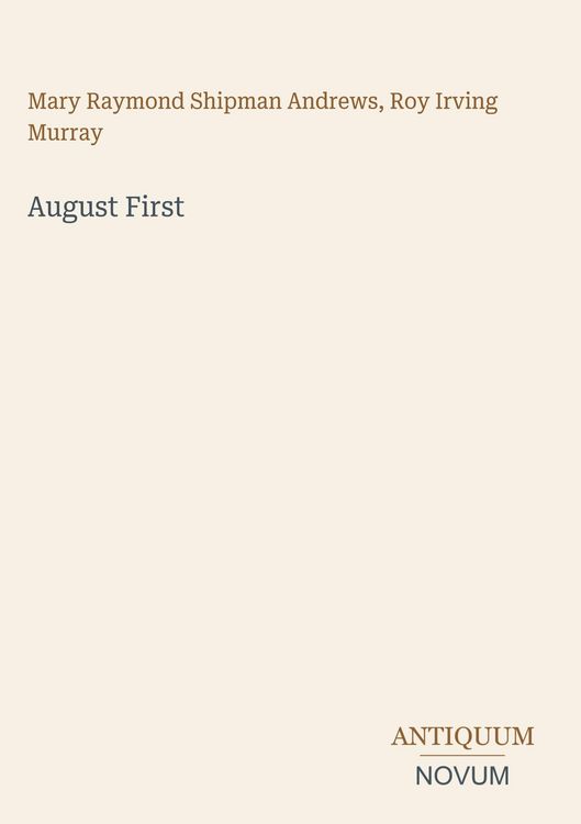 Produktbild: August First