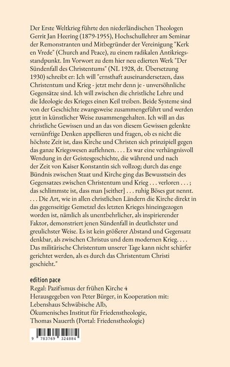 Produktbild: Der S&uuml;ndenfall des Christentums