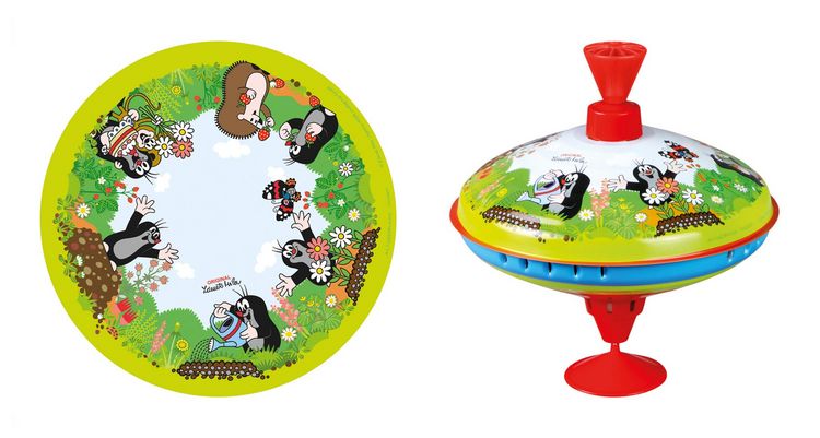 Produktbild: LENA Brummkreisel im Schaukarton Der kleine Maulwurf 19cm