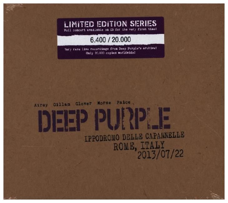 Produktbild: Live In Rome 2013 (Limited Edition)